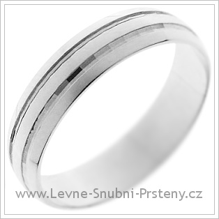 Snubní prsteny LSP 1278 bílé zlato