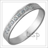 Zlaté snubní prsteny LSP 1307