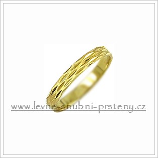 Snubní prsteny LSP 1311 žluté zlato