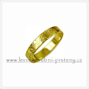 Snubní prsteny LSP 1346 žluté zlato