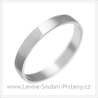 Snubní prsteny LSP 1414 bílé zlato