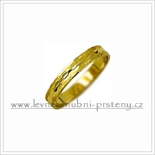 Snubní prsteny LSP 1438 žluté zlato