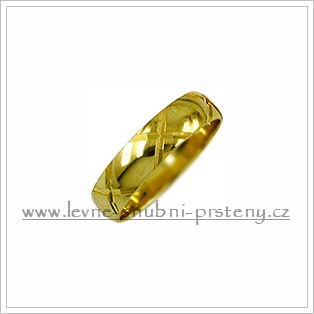 Snubní prsteny LSP 1515 žluté zlato