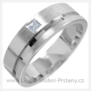 Snubní prsteny LSP 1530 bílé zlato