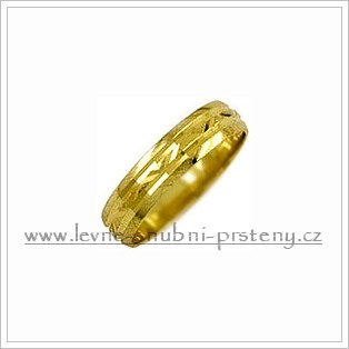 Snubní prsteny LSP 1532 žluté zlato