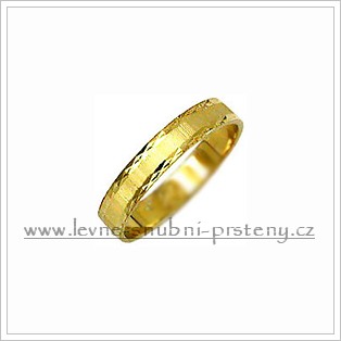Snubní prsteny LSP 1586 žluté zlato