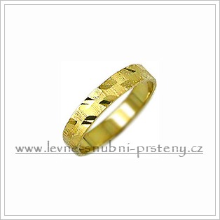 Snubní prsteny LSP 1747 žluté zlato