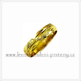 Snubní prsteny LSP 1794 žluté zlato