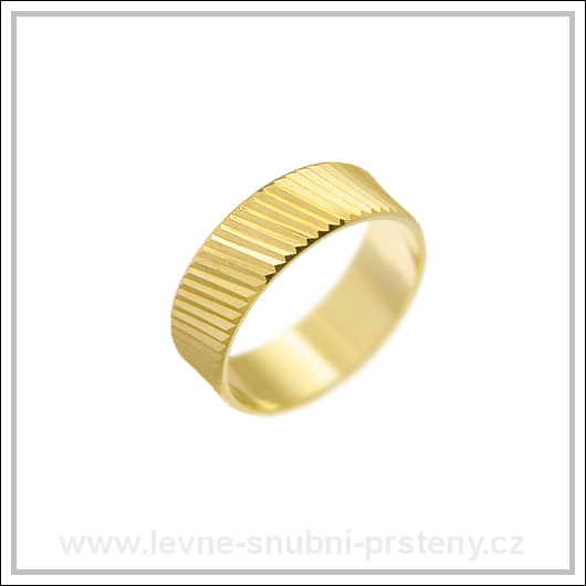 Snubní prsteny LSP 1825 žluté zlato