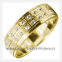 Snubní prsteny LSP 1853 žluté zlato