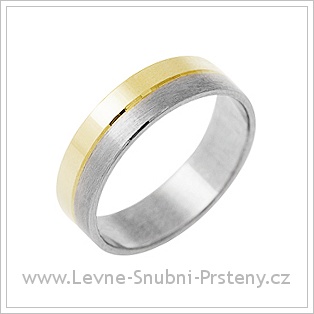 Snubní prsteny LSP 1967 kombinované zlato