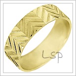 Zlaté snubní prsteny LSP 1969