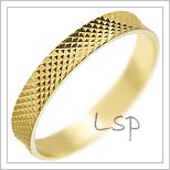 Snubní prsteny LSP 1979 žluté zlato