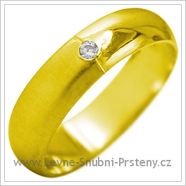 Snubní prsteny LSP 1987 žluté zlato