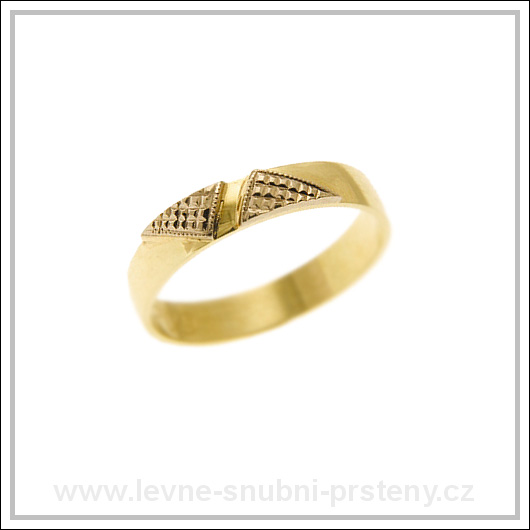 Snubní prsteny LSP 2012 žluté zlato