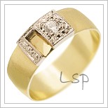 Snubní prsteny LSP 2021 žluté zlato