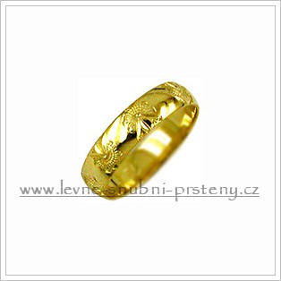 Snubní prsteny LSP 2023 žluté zlato