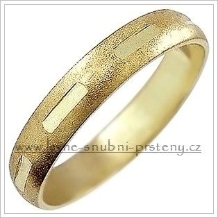 Snubní prsteny LSP 2026 žluté zlato