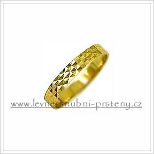 Snubní prsteny LSP 2089 žluté zlato