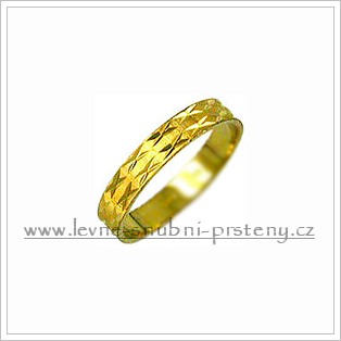 Snubní prsteny LSP 2109 žluté zlato