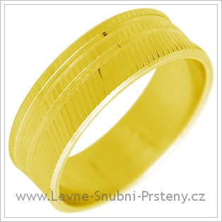 Snubní prsteny LSP 2307 žluté zlato