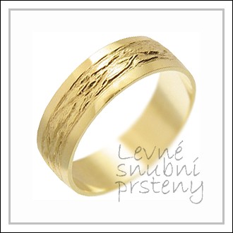 Snubní prsteny LSP 2319 žluté zlato