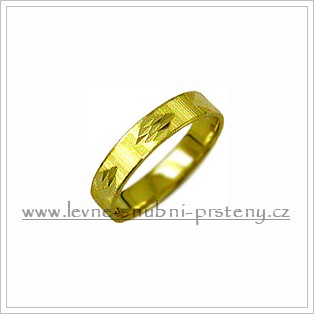 Snubní prsteny LSP 2508 žluté zlato