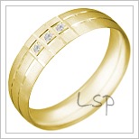 Snubní prsteny LSP 2537