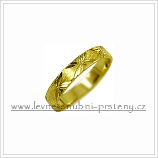 Snubní prsteny LSP 2606 žluté zlato
