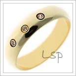 Snubní prsteny LSP 2649