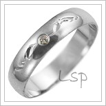 Snubní prsteny LSP 2652b