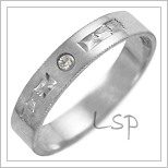 Snubní prsteny LSP 2657b