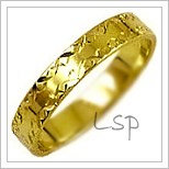 Snubní prsteny LSP 2783 žluté zlato