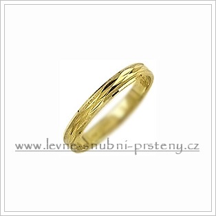 Snubní prsteny LSP 2791 žluté zlato