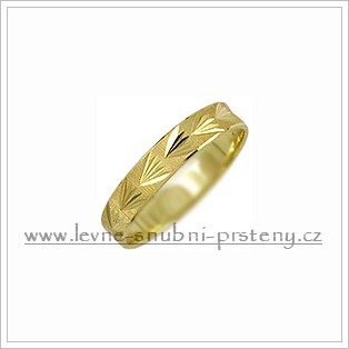 Snubní prsteny LSP 2950 žluté zlato