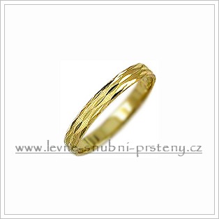 Snubní prsteny LSP 3025 žluté zlato