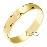 Snubní prsteny LSP 3051 žluté zlato